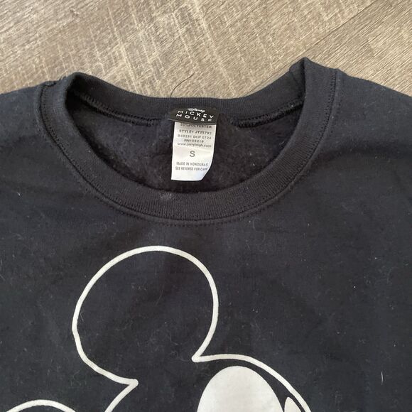 Disney Halloween Mickey Mouse Pullover Sweatshirt Black Size Medium - Picture 5 of 8